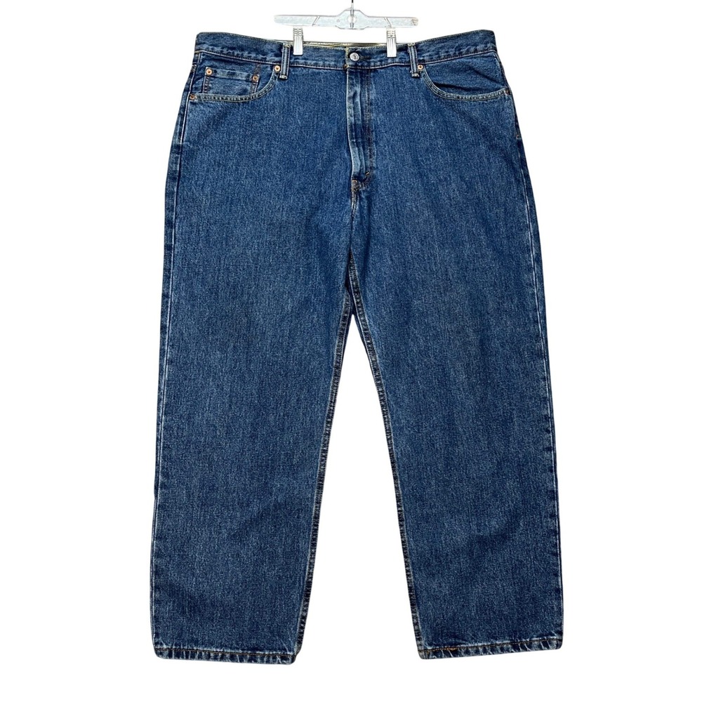 Levi's 550 Relaxed Fit Jeans Mens 42x29 Medium Wash 5 Pocket Tapered Denim